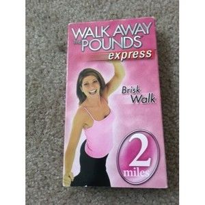 Leslie Sansone Walk Away The Pounds Express VHS Tape Exercise Fitness
